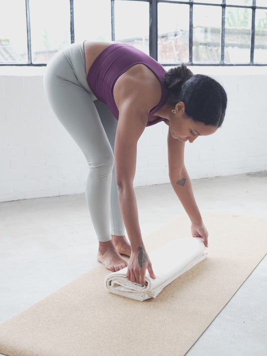 Yogamatters Organic Cotton Yoga Blanket - Natural