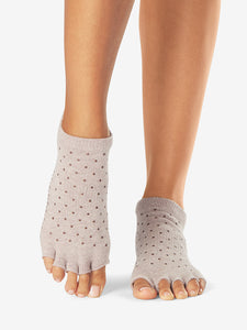 ToeSox Grip Half Toe Low Rise - Primrose Twinkle