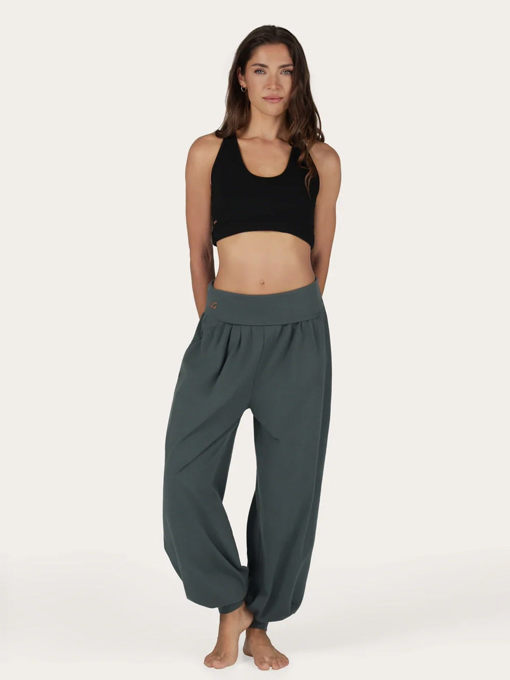 Urban Goddess Rhea Harem Pants - Pinyon
