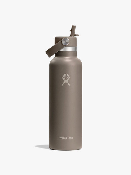 Hydro Flask 621ml (21oz) Standard Mouth Bottle with Flex Straw Cap - Sandpiper