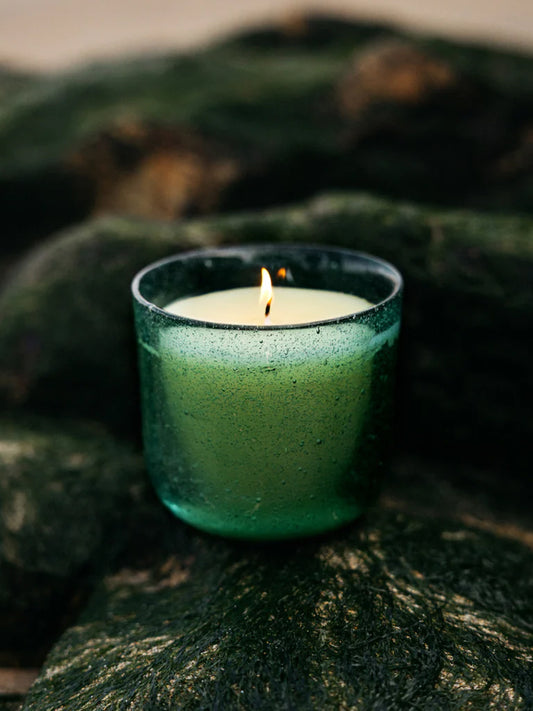 St. Eval Sea Garden Glass Candle - Sea Moss & Driftwood