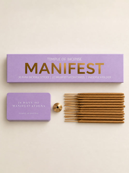Temple of Incense Manifest - 30 Days of Mindful Manifestation