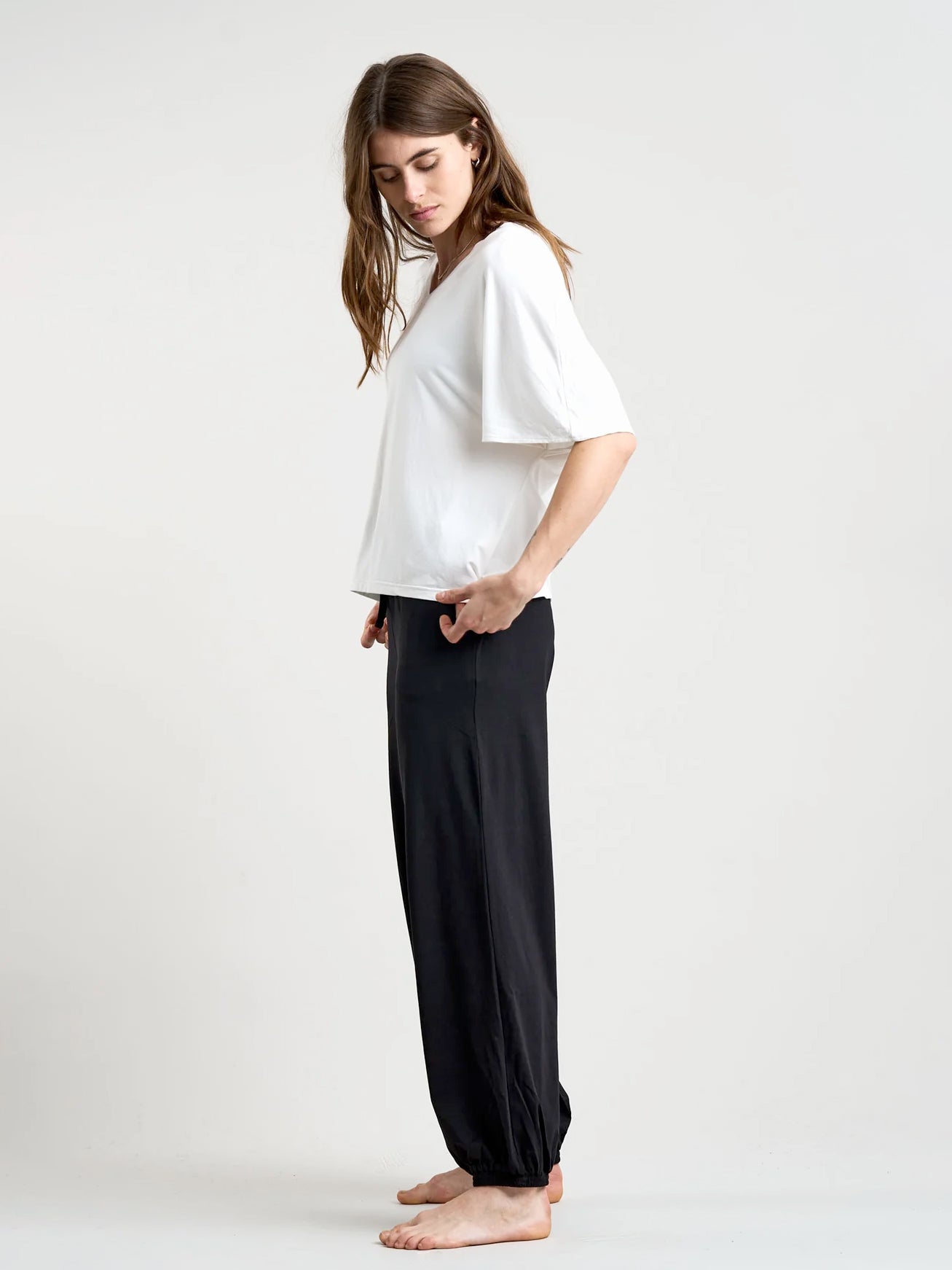 Komodo Teresa Organic Cotton Jogger - Black