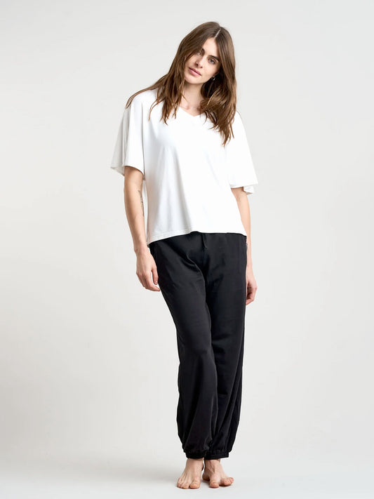 Komodo Teresa Organic Cotton Jogger - Black
