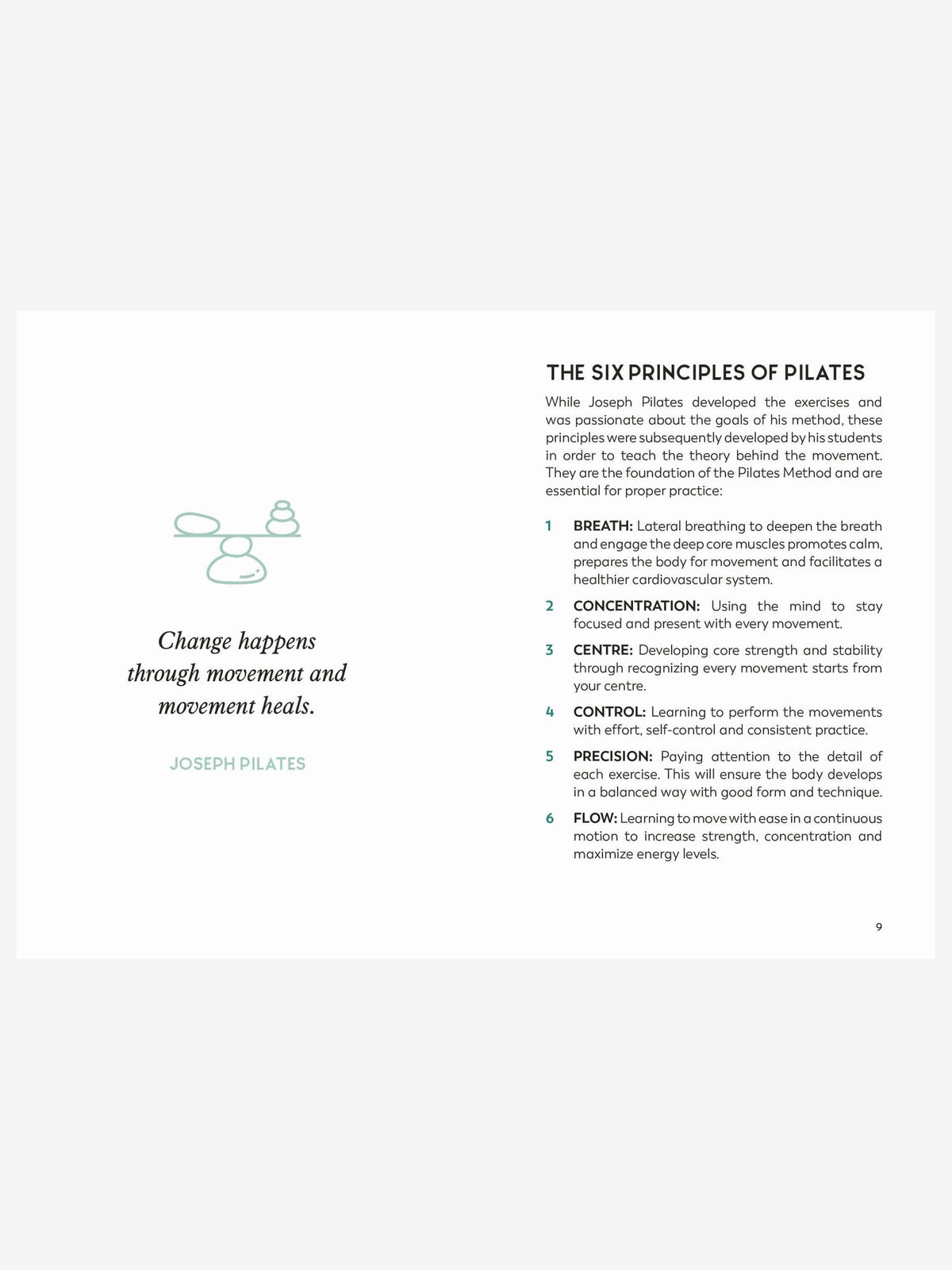 The Little Book for Pilates Lovers