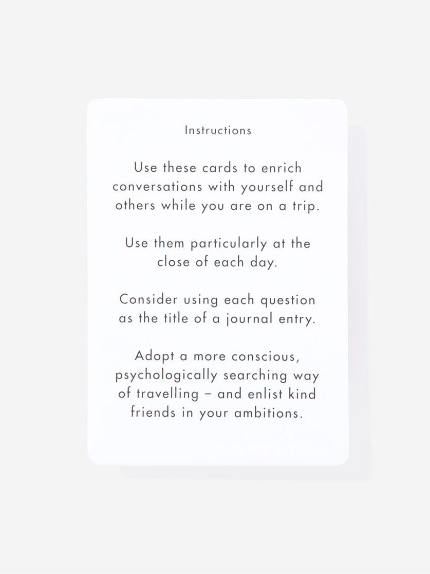 The School of Life Travel Therapy Cards