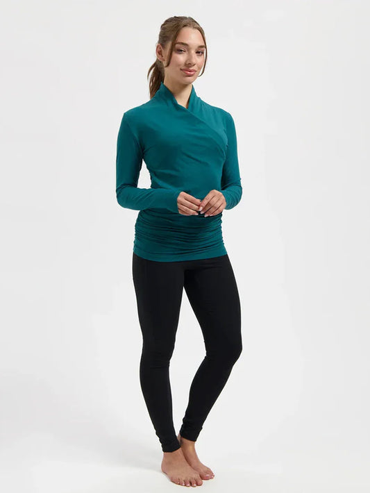 Urban Goddess Good Karmai Long Sleeve Yoga Top - Seamoss