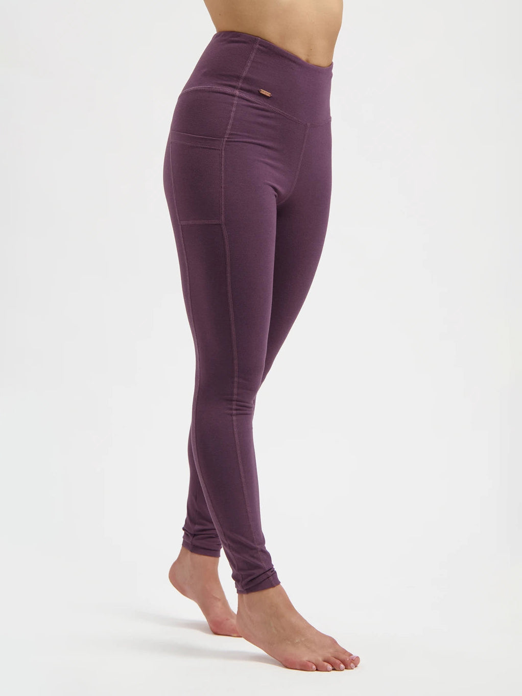 Urban Goddess Tara Pocket Yoga Leggings - Berry