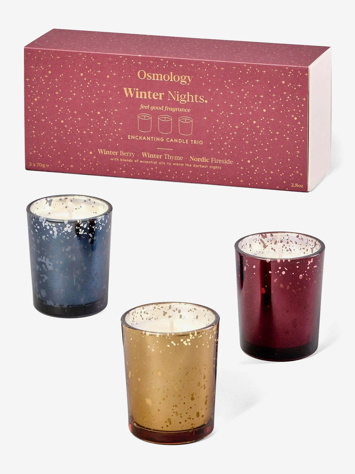 Aery Osmology Winter Nights Scented Votive Candle Gift Set