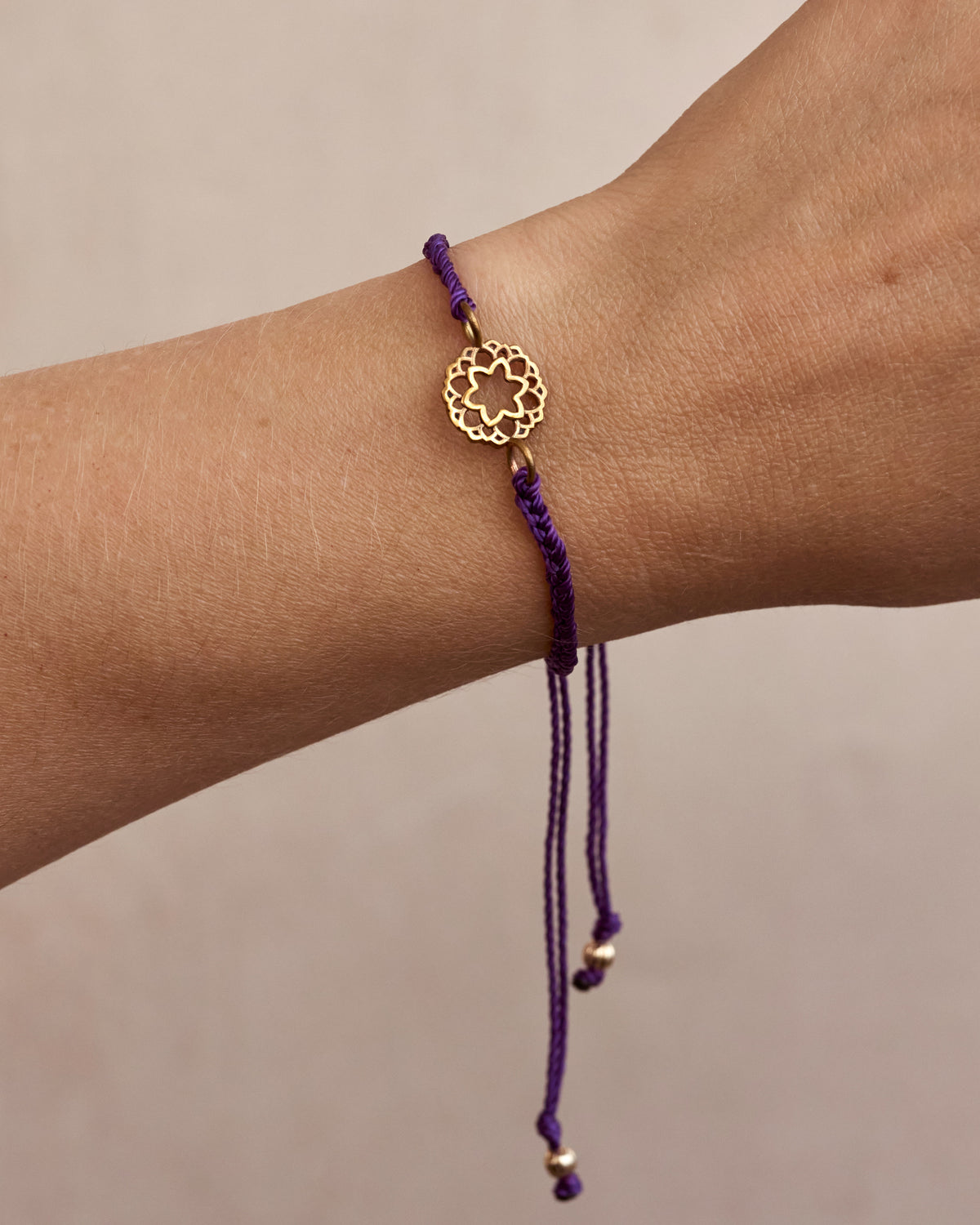 Yogamatters Woven Chakra Bracelet - Crown