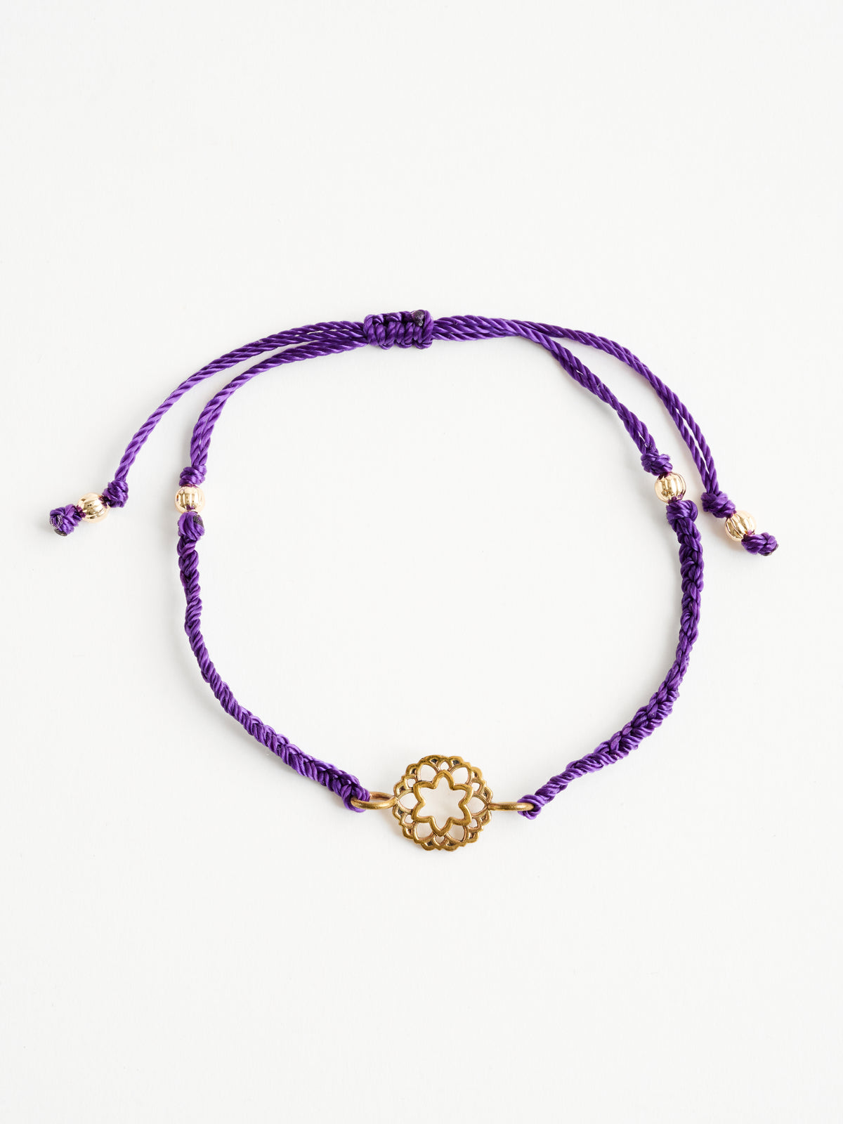 Yogamatters Woven Chakra Bracelet - Crown