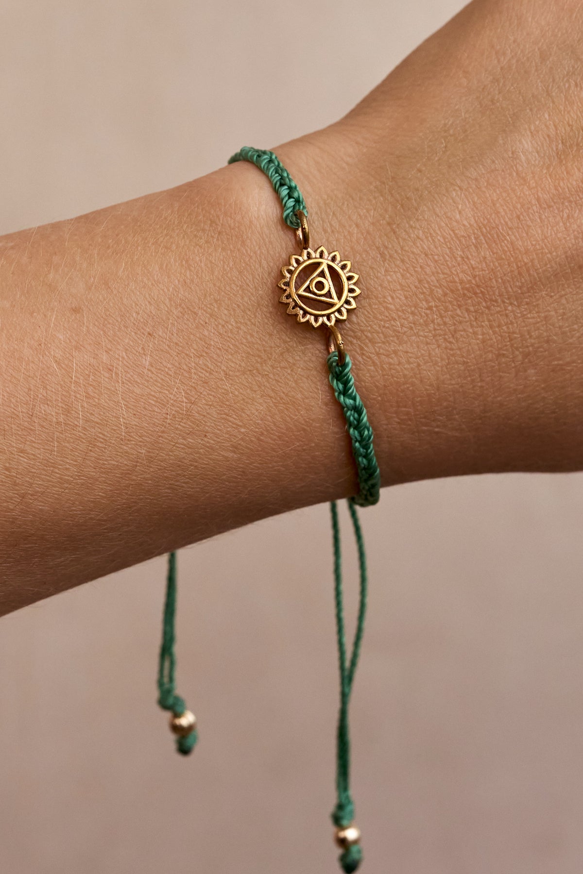 Yogamatters Woven Chakra Bracelet - Throat