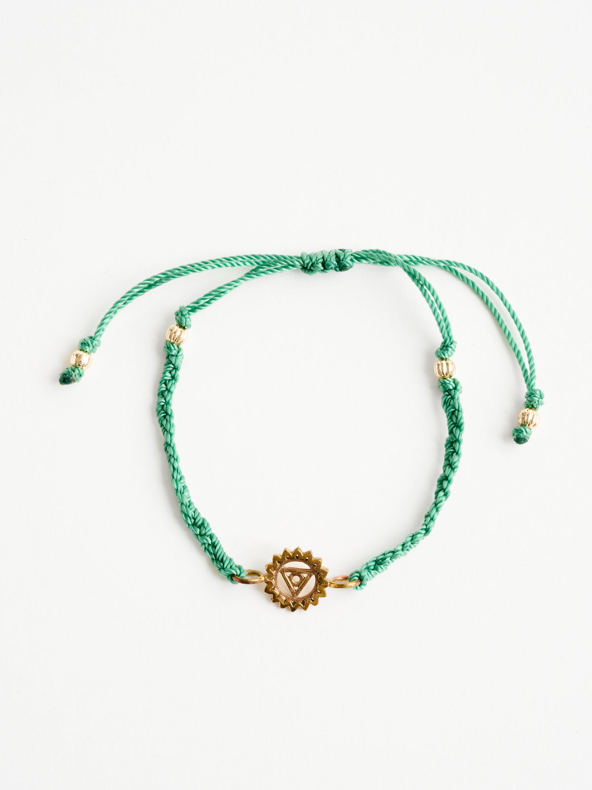 Yogamatters Woven Chakra Bracelet - Throat
