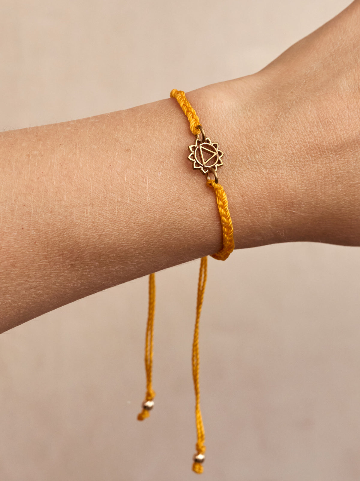 Yogamatters Woven Chakra Bracelet - Solar Plexus