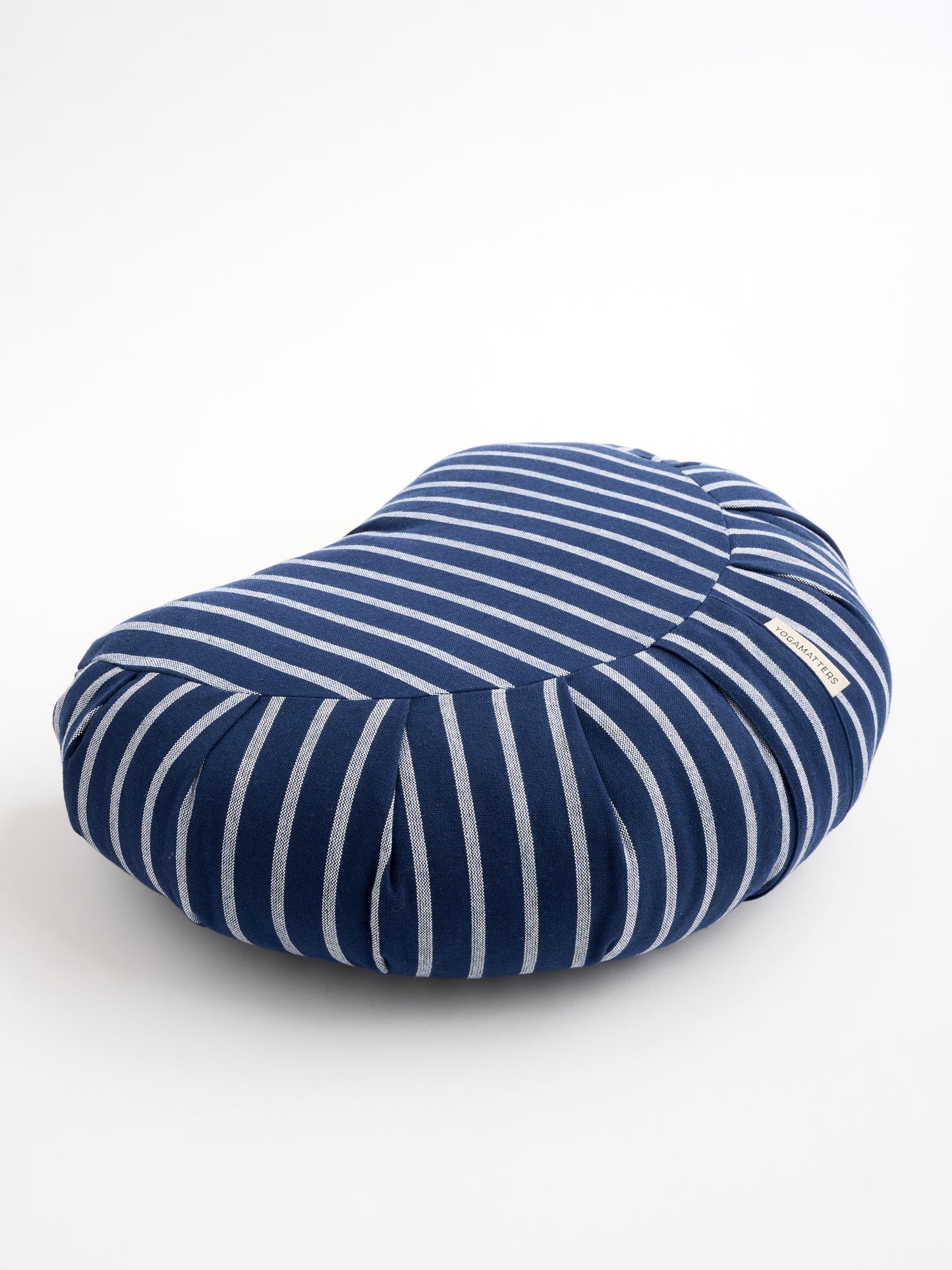 Yogamatters Crescent Meditation - Navy & White Stripe