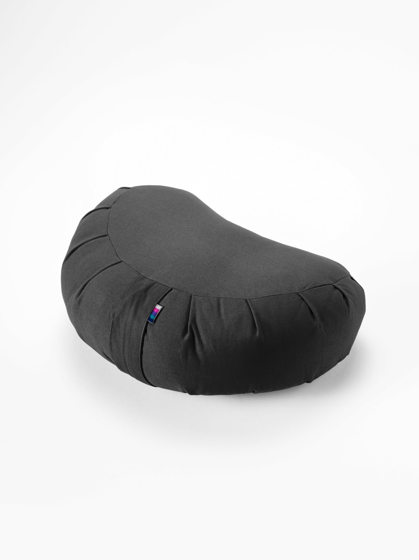 Yogamatters Organic Cotton Crescent Meditation Cushion - Black