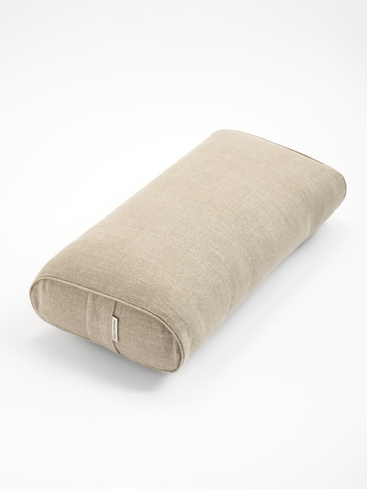 Yogamatters Hemp Rectangular Buckwheat Bolster - Natural - Box of 4
