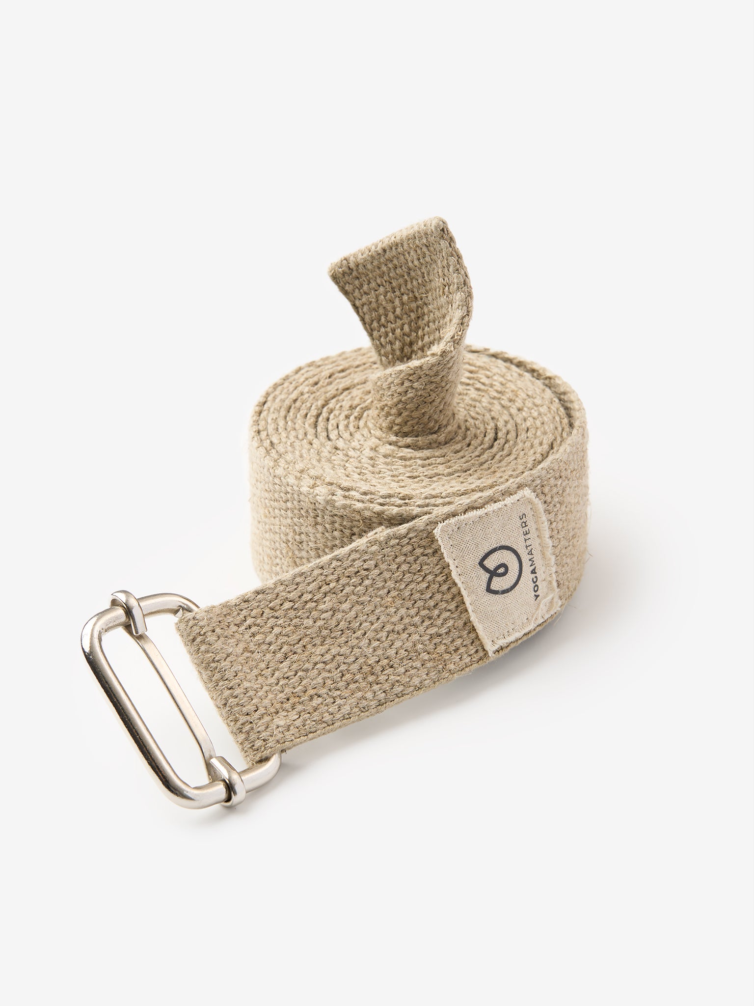 Yogamatters Hemp Yoga Belt - Natural