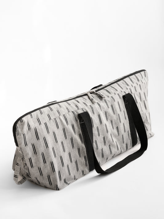 Yogamatters Sumi Ikat Carry All Kit Bag - Charcoal