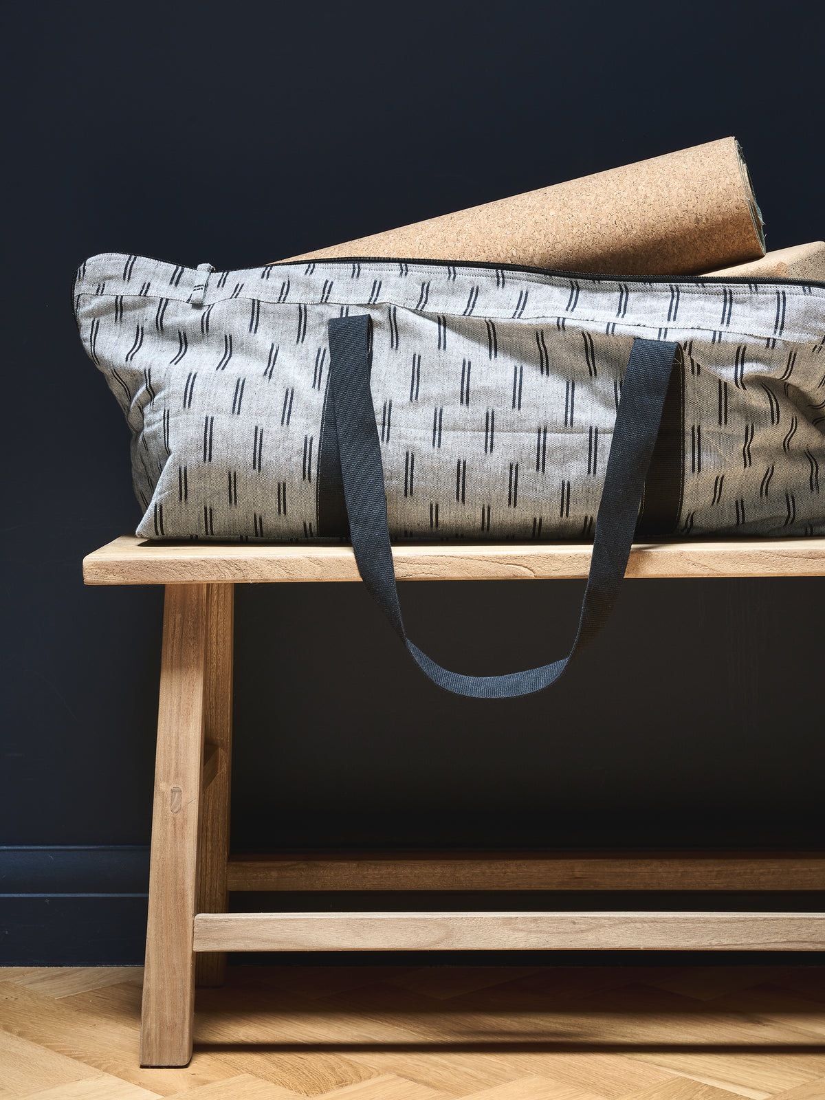 Yogamatters Sumi Ikat Carry All Kit Bag - Charcoal