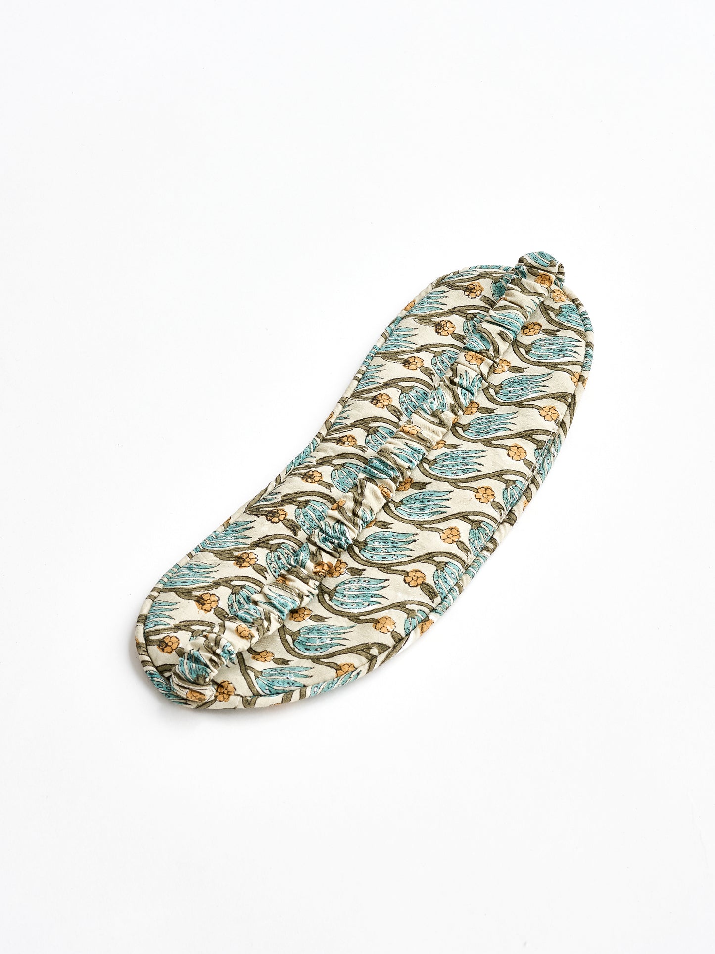 Yogamatters Block Print Eye Mask - Peace Lily