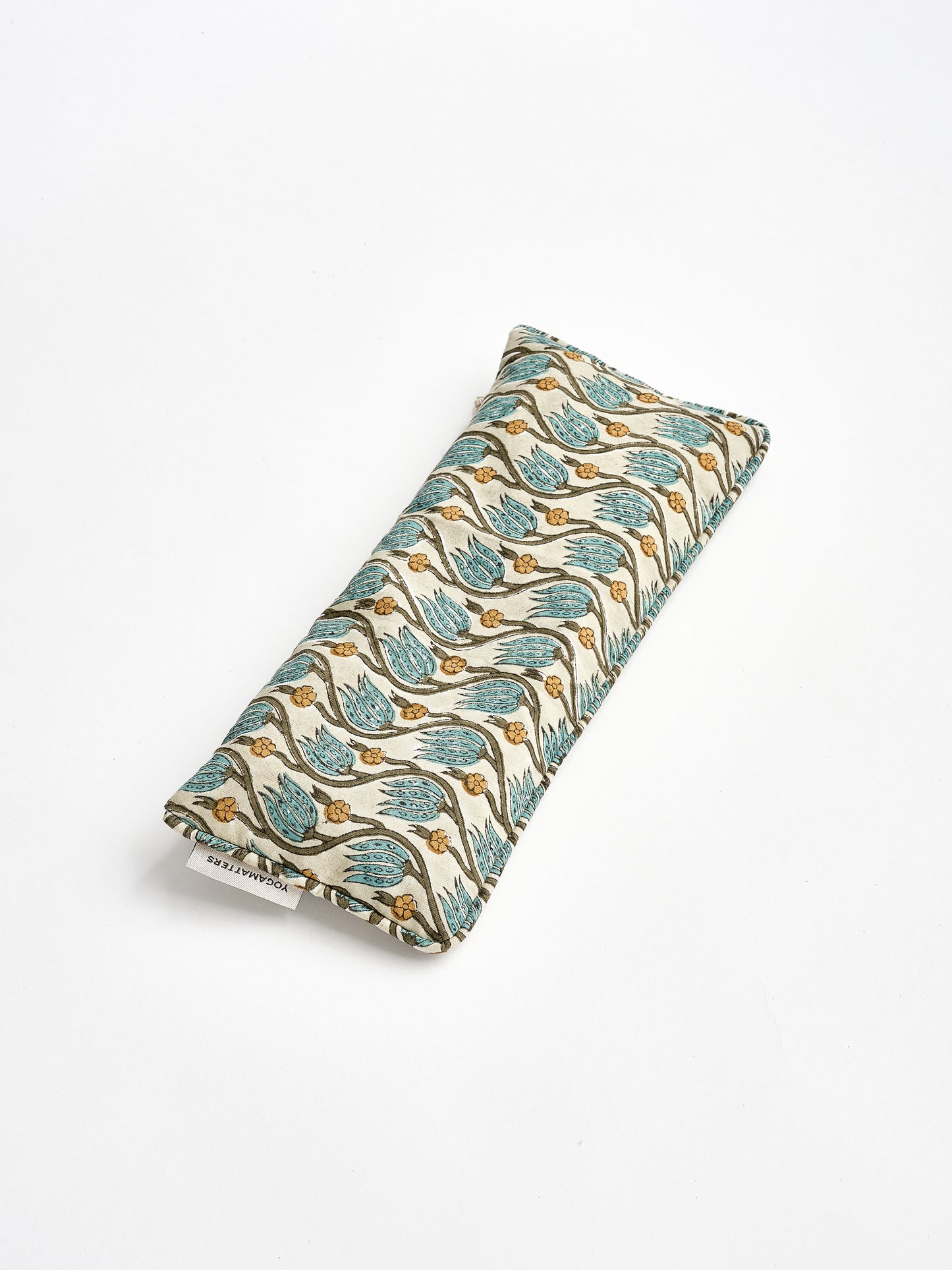 Yogamatters Block Print Eye Pillow - Peace Lily