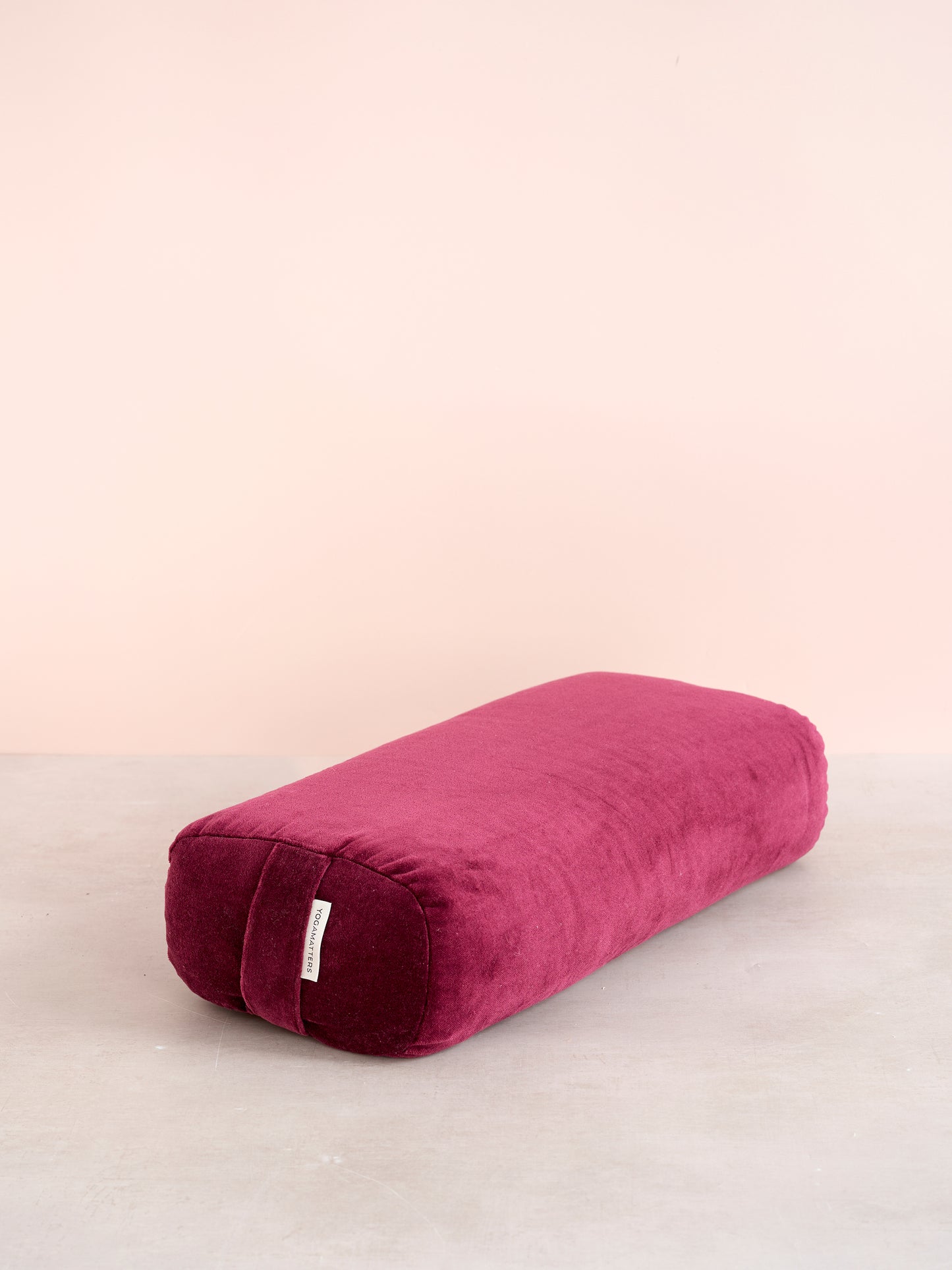 Yogamatters Velvet Small Rectangular Buckwheat Bolster