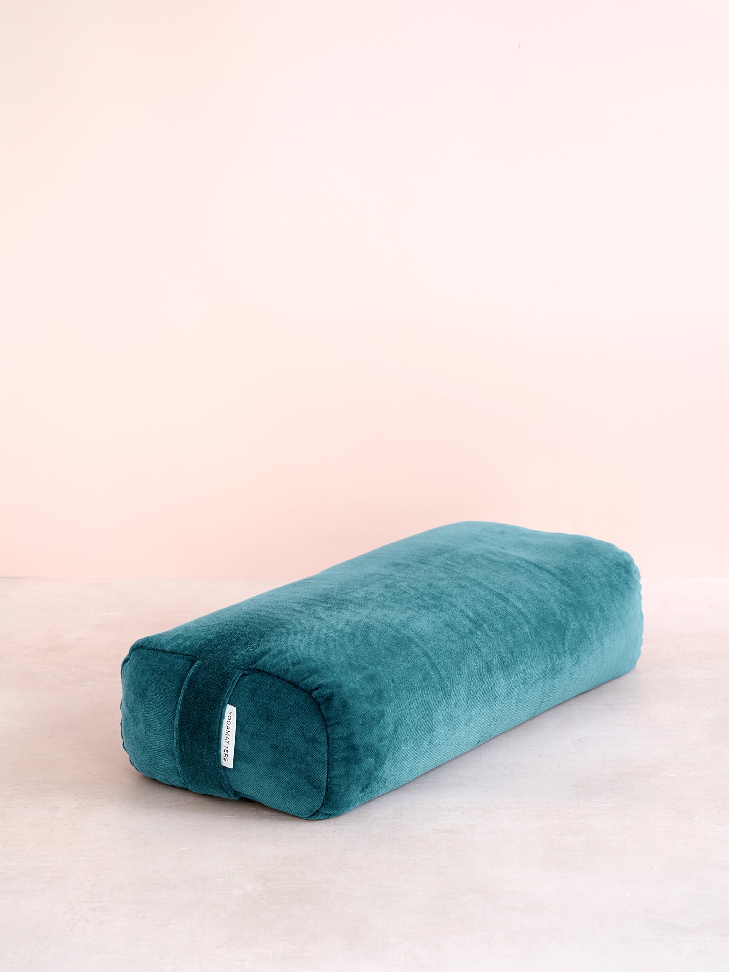 Yogamatters Velvet Small Rectangular Buckwheat Bolster