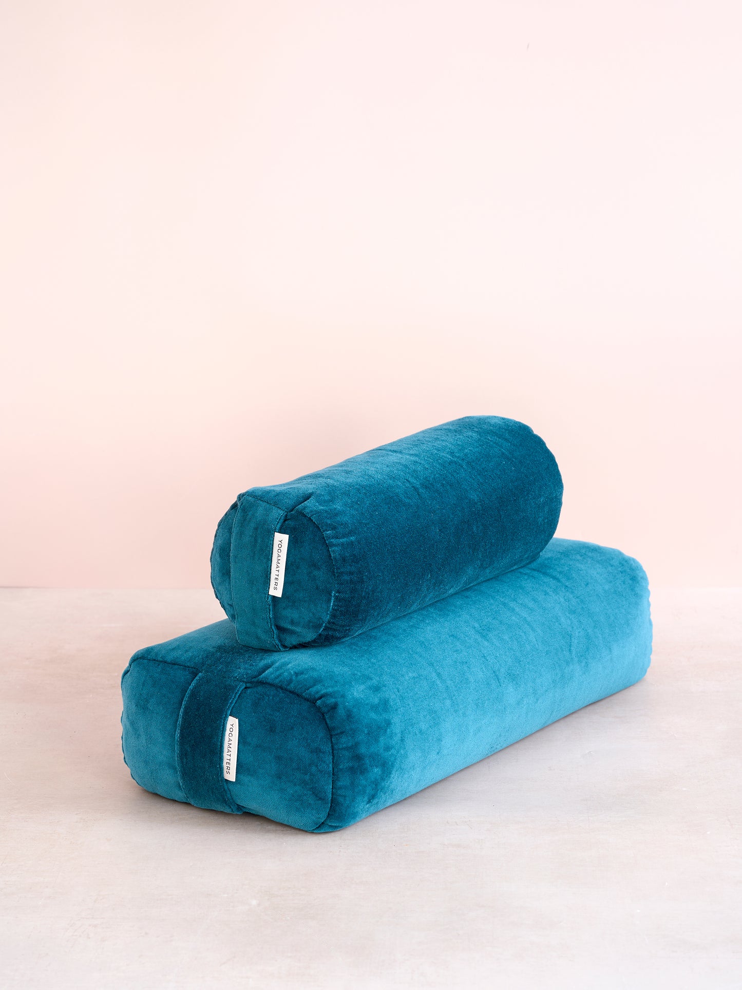 Yogamatters Velvet Small Rectangular Buckwheat Bolster