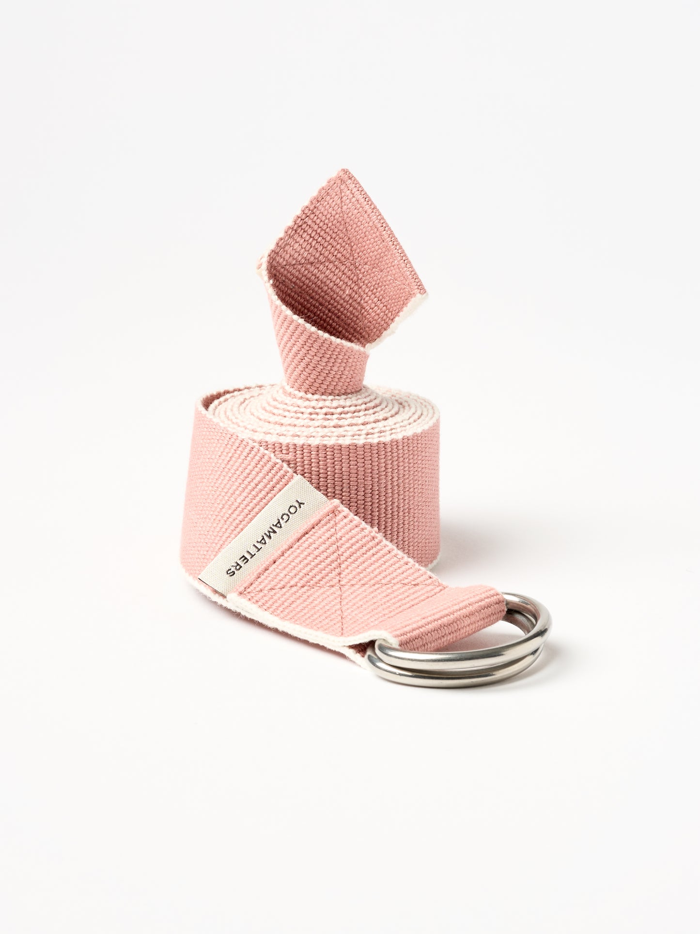 Yogamatters Organic Cotton Chambray D-ring Yoga Belt