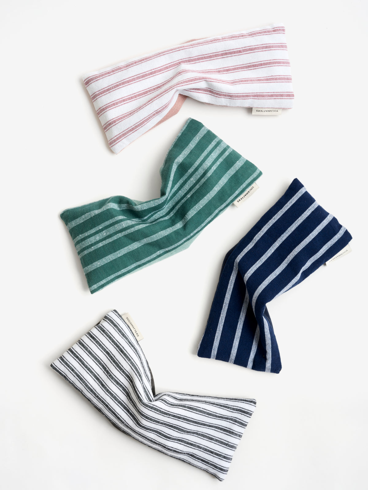 Yogamatters Eye Pillow - Navy & White Stripe