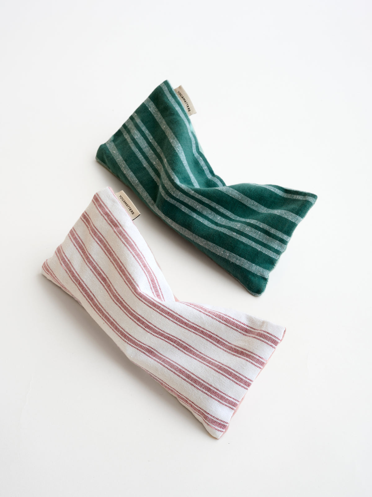 Yogamatters Eye Pillow - Rose Quartz Ticking Stripe