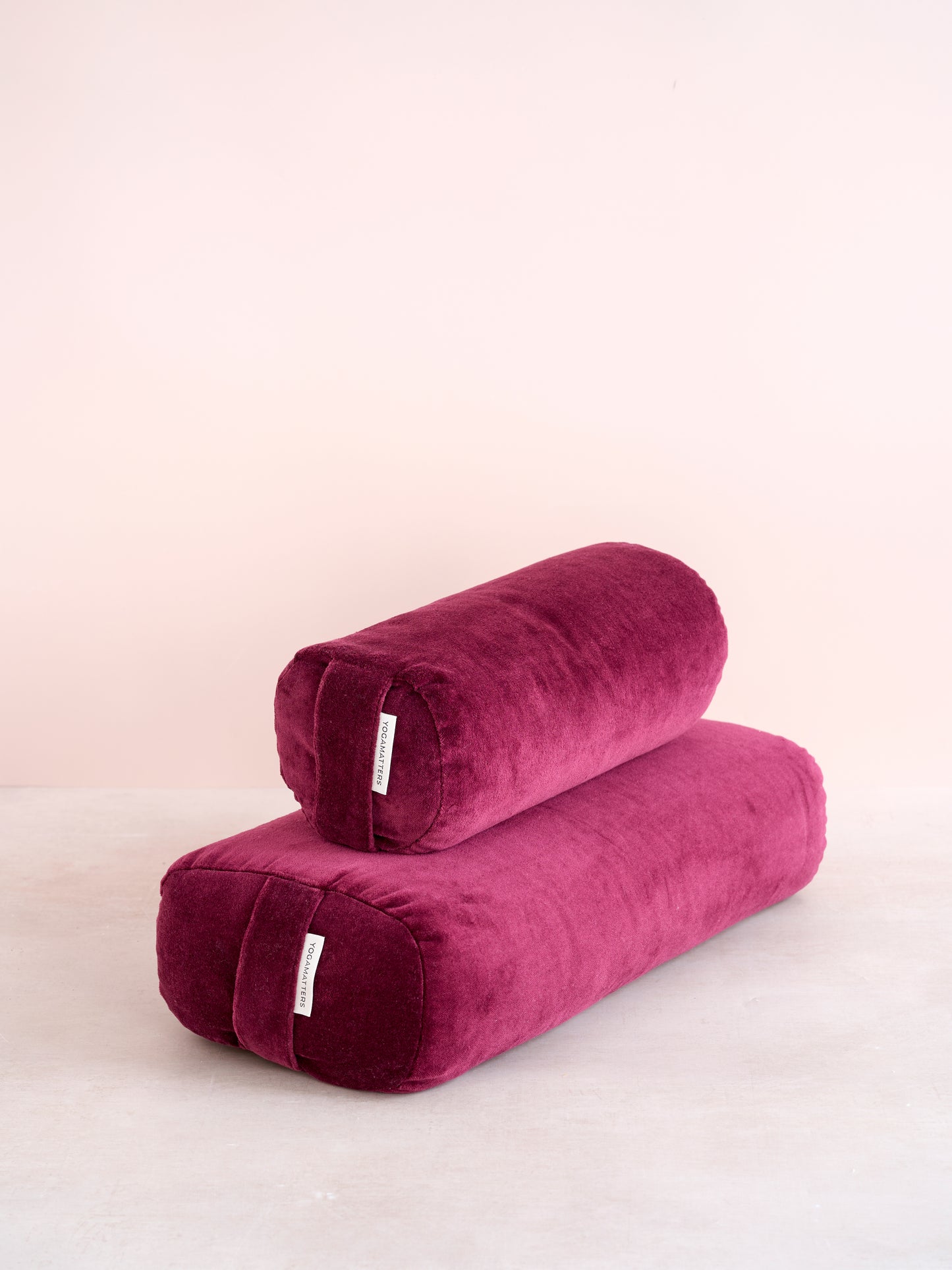 Yogamatters Velvet Small Rectangular Buckwheat Bolster
