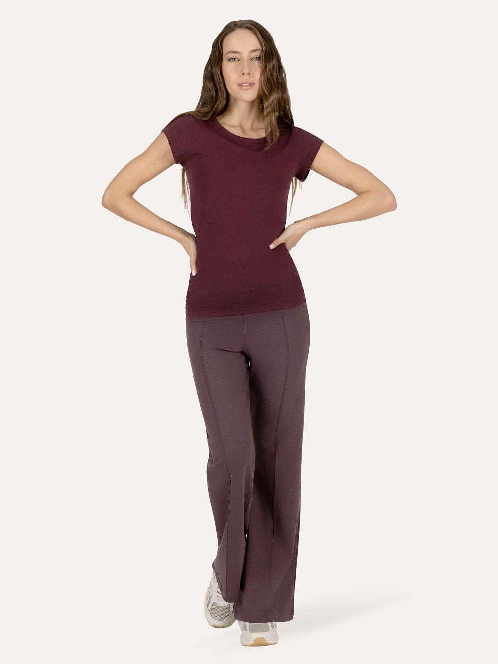 Urban Goddess Zefira Yoga Tee - Fig