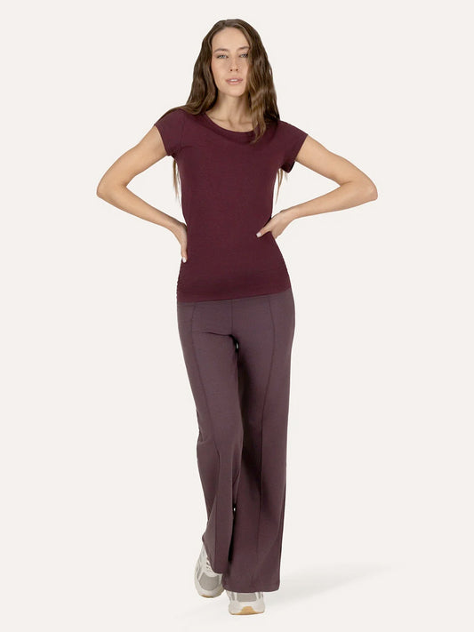 Urban Goddess Zefira Yoga Tee - Fig