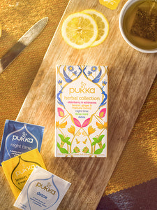 Pukka Herbal Collection Tea - five delicious, organic herbal teas –  Yogamatters