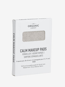The Organic Company Calm Makeup Pads - set of 4 - Stone