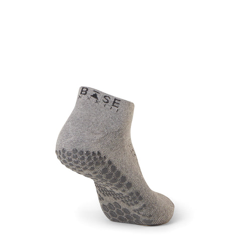 Base 33 Low Rise Grip Socks - Grey