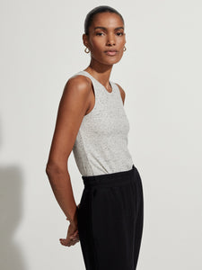 Varley Eliza Tank - Birch Fleck
