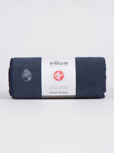 Manduka eQua Yoga Mat Towel - a slip-resistant layer for any mat –  Yogamatters