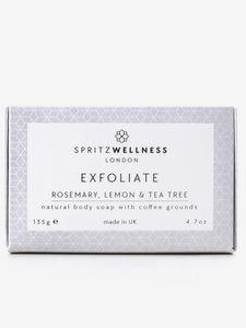 Spritz Wellness Exfoliate Coffee Ground Body Soap