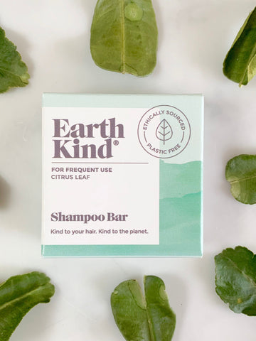 EarthKind Citrus Leaf Shampoo Bar for Frequent Use
