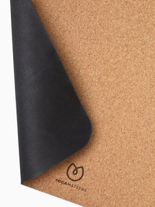 Yogamatters Eco Cork Yoga Mat - Black