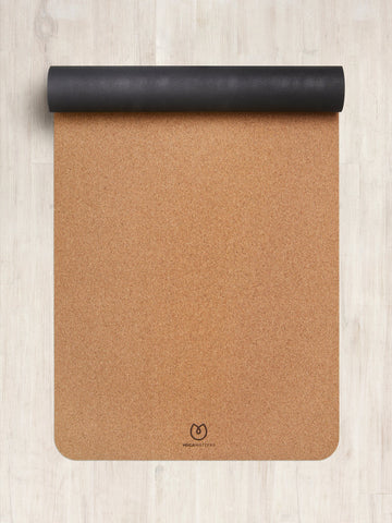 Yogamatters Eco Cork Yoga Mat - Black