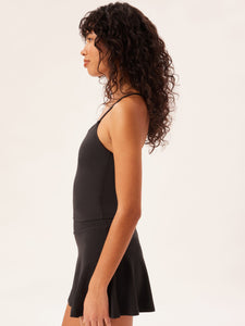 Girlfriend Collective Float Willa Strappy Tank - Black