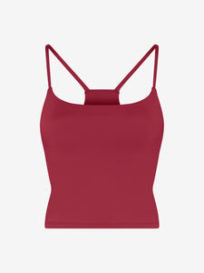 Girlfriend Collective Float Willa Strappy Tank - Rhododendron