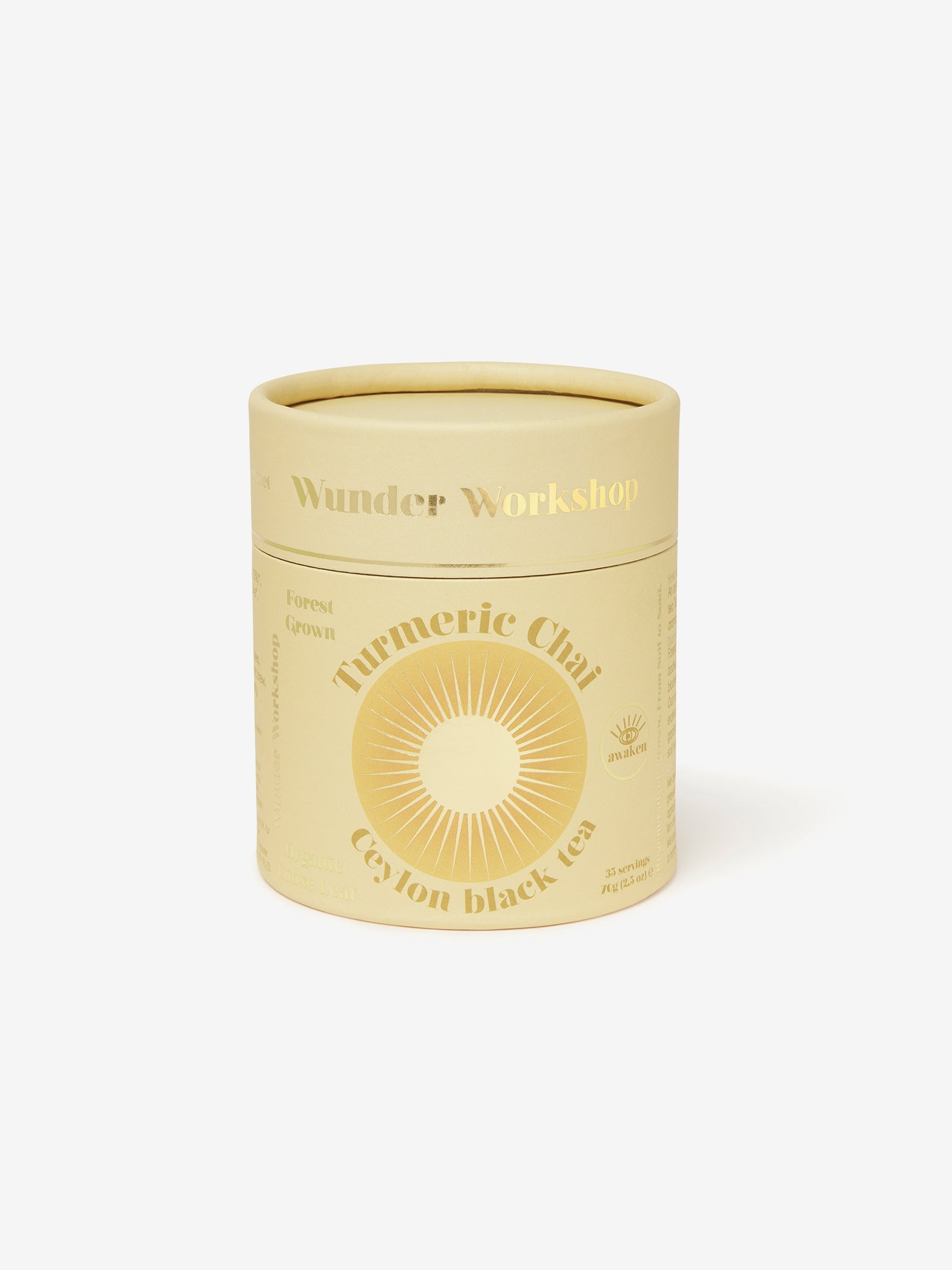 Wunder Workshop Golden Turmeric Chai