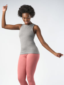 Gossypium Twist Yoga Vest