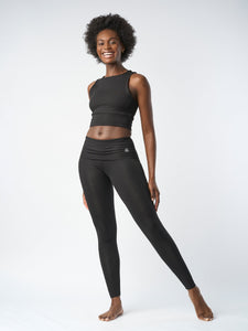 Gossypium Fold Yoga Leggings