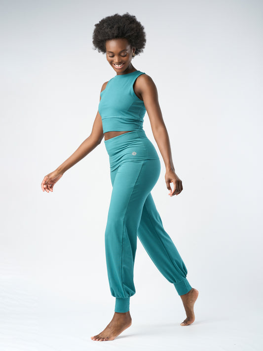 Gossypium Aspire Harem Pants - Jade